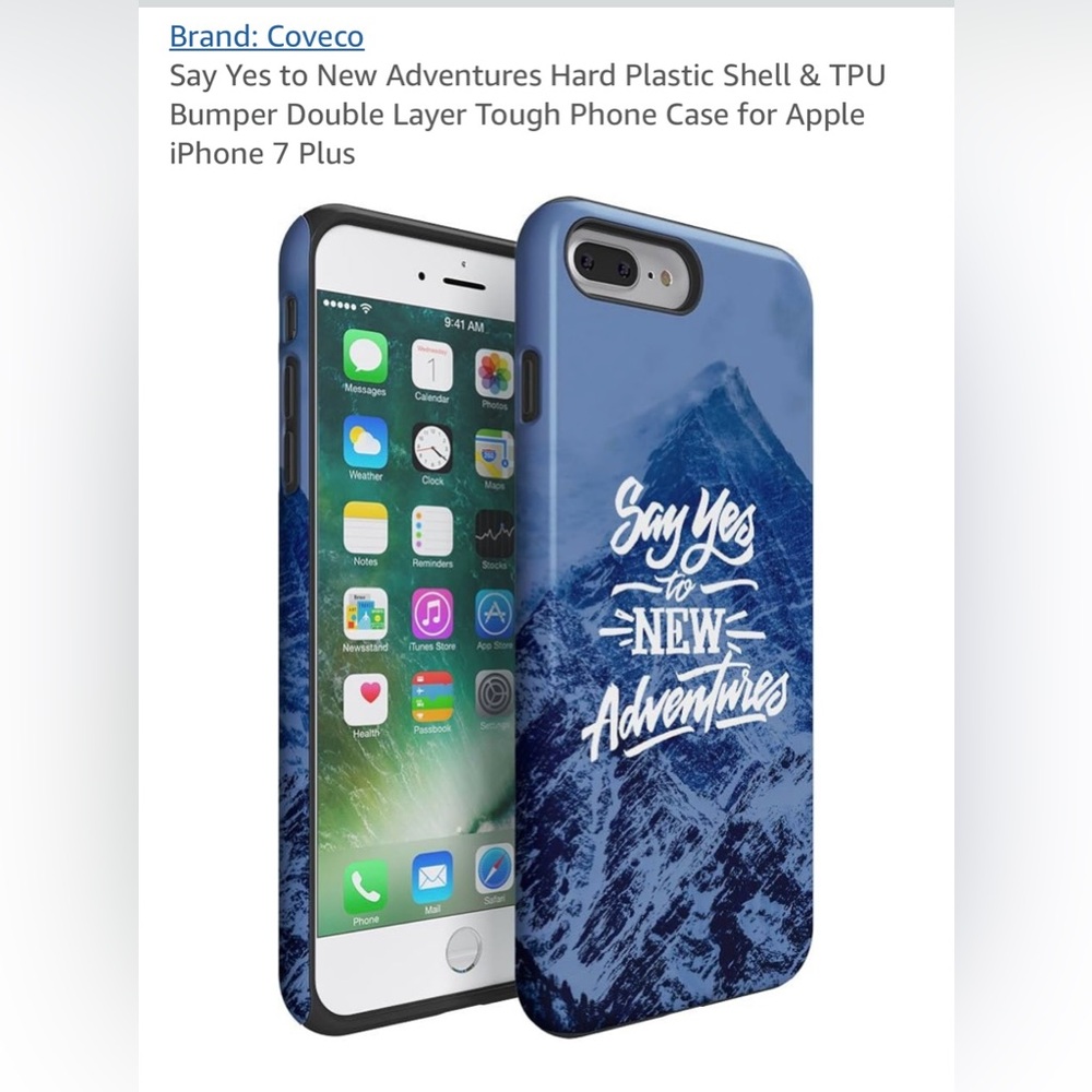 Double Layer Tough Phone Case for iPhone 7 Plus